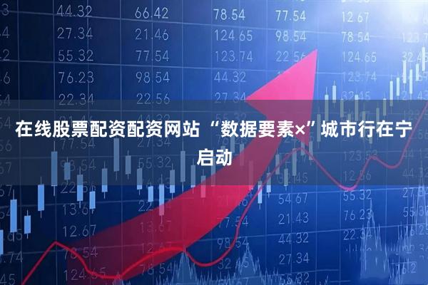 在线股票配资配资网站 “数据要素×”城市行在宁启动